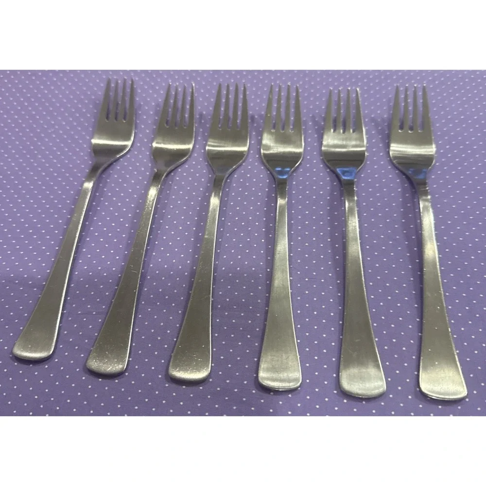 Dalia Royal Royale Spain Salad Forks Fork Stainless Steel Flatware Set Of‎ 6